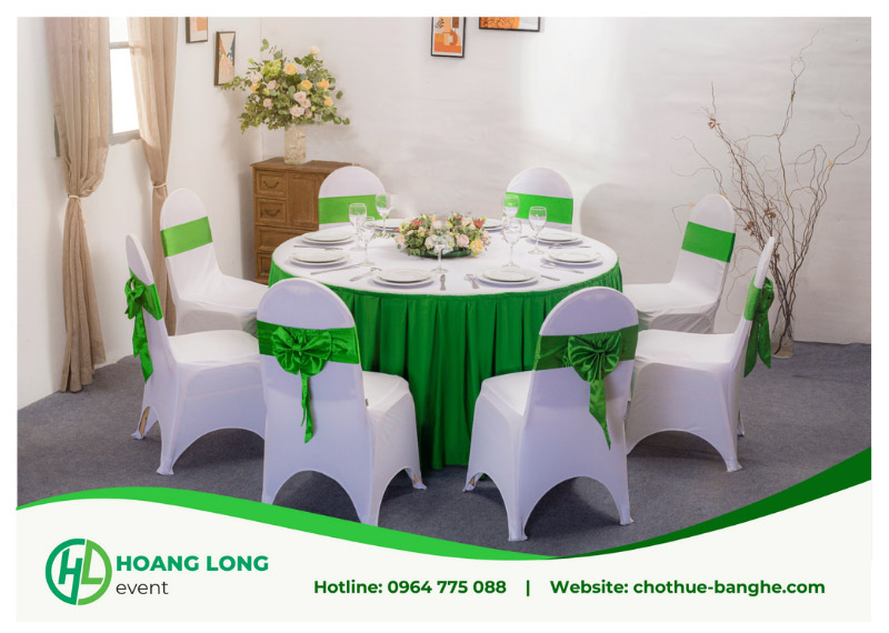 báo giá cho thuê bàn ghế banquet theo bộ 